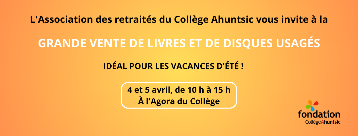 Fondation - vente de livres H23 carrousel 
