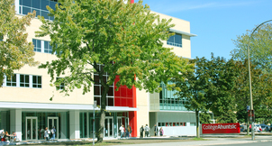 Collège vu de l'extérieur