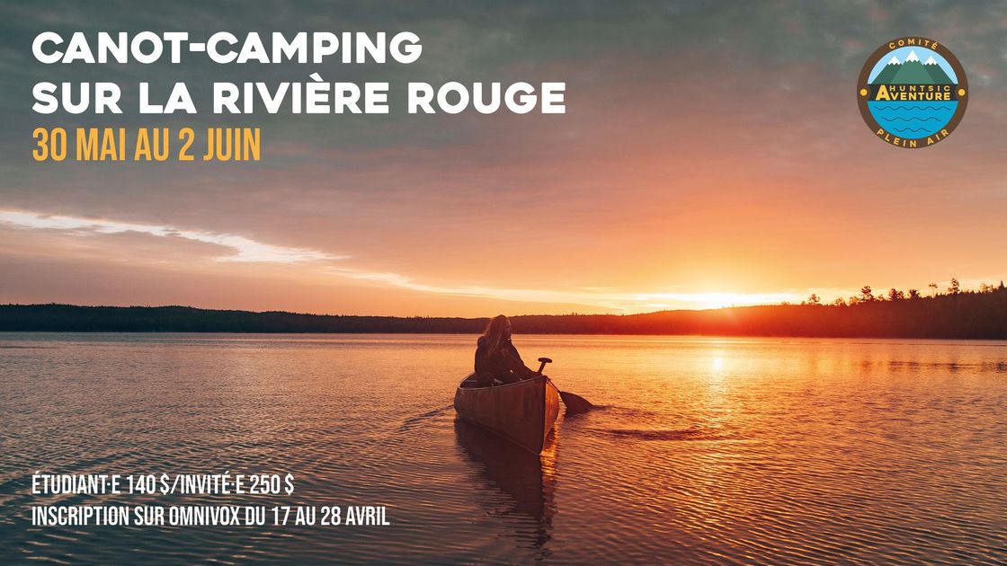 Sortie de canotcamping