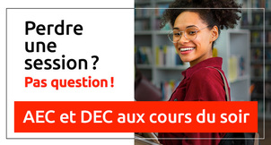 AEC et DEC en cours du soir - promo accueil